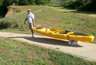 Kayak / Canoe Cart , Caddy, trailer Works on the Beach  