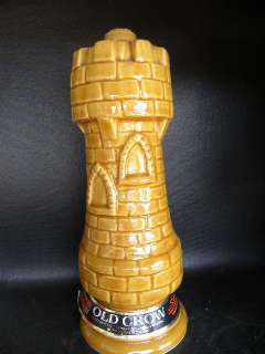 1567 OLD CROW CHESS PIECE LIGHT COLOR ROOK  