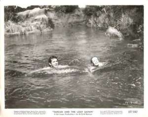 GORDON SCOTT Tarzan and the Lost Safari Original 1957  