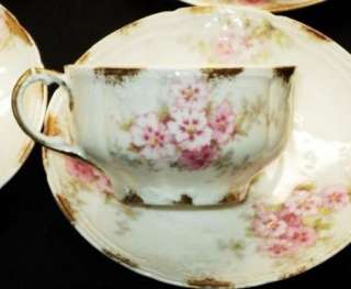 GDA Limoges Haviland Set of 4 simplyTclub Tea cup and saucer  