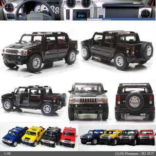 2005 Hummer H2 SUT 140 , 5 Color selection Diecast Mini Cars Toys 