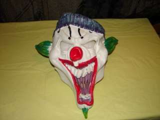 EVIL CLOWN Creepy Scary Halloween Costume Mask RUBIES  