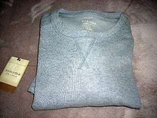 SONOMA Mens Crew Thermal RibKnit Shirt~S to 2XL~$45~NWT  