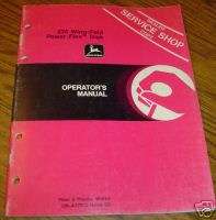 John Deere 230 Disk Operators Manual 4430 8430 Tractor  