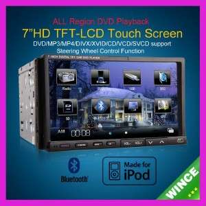   Screen Car DVD Player IPOD GPS+NEWEST MAP FM/RDS Bluetooth W705  