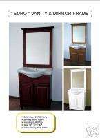 24 Euro Vanity Cabinet with Sink & Mirror  