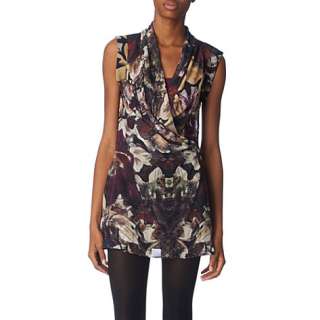 Woven printed tunic   TED BAKER   Tunics   Tops   Womenswear 