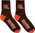 Cleveland Browns Team Color Quarter Socks