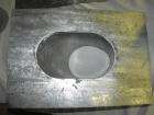 INCH GALVANIZED STOVE PIPE ROOF FLANGE 16X11 BASE HEAVY DUTY 