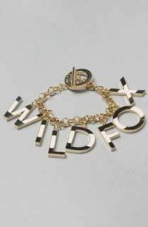 Wildfox The Wildfox Charm Bracelet  Karmaloop   Global Concrete 