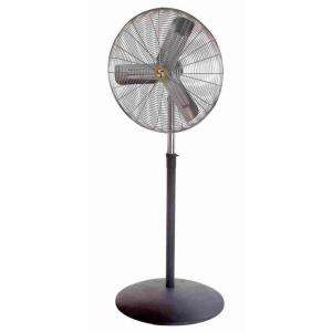 Airmaster Adjustable Height 30 In. Pedestal Fan DISCONTINUED 71586 at 