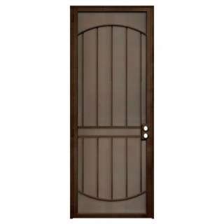   .Arcada 36 in. x 96 in. Steel Copper Left Hand Outswing Security Door