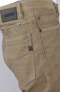 COMUNE The Kelly Jeans in Natural Tint Khaki Indigo Wash  Karmaloop 