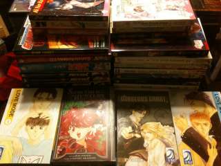 Tons of Yaoi and a Few Reg. Manga Lot Choose Your Own Volumes 