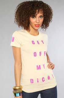 Married to the Mob The GOMD Tee in Creme  Karmaloop   Global 