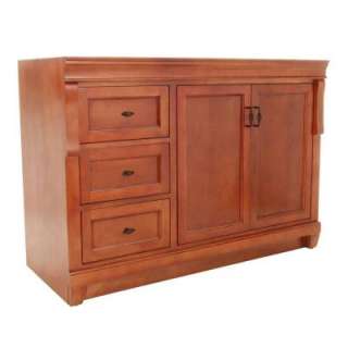   in. W x 21.75 in. D x 34 in. H Vanity Cabinet Only in Warm Cinnamon