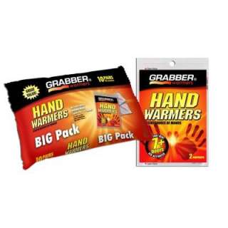 GRABBER Hand Warmers Big Pack 10 Pair HWPP10 