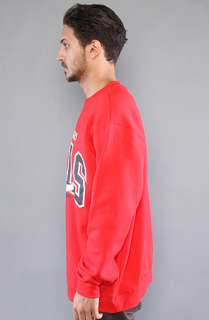 Mitchell & Ness The Chicago Bulls Arch Sweatshirt in Red  Karmaloop 
