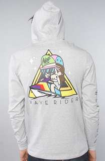 NEFF The Wave Rider Hoody in Athletic Heather  Karmaloop   Global 