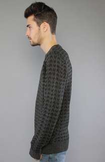 RVCA The Beard Sweater in Charcoal Heather  Karmaloop   Global 