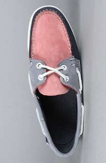 Sebago The Spinnaker Shoe in Pink Navy and Blue  Karmaloop 