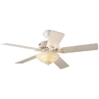    52 In. Textured White Ceiling Fan  