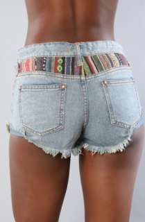   Denim Short in Fiesta Wash  Karmaloop   Global Concrete Culture