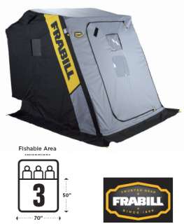Frabill Excursion Portable Ice Fishing House Shelter   6127  