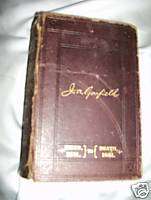 1881 Life of President James Garfield Book  