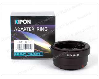 New arrival* Kipon Adapter for NIkon F to Nikon 1 mount N1 J1 EXPRESS 