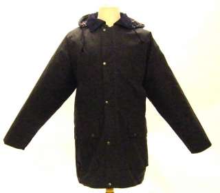 NEW English Country Wax Cotton Oilskin Jacket Coat  