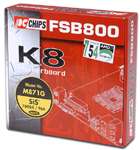 PC Chips M871G SiS Socket 754 MicroATX Motherboard / Audio / AGP 4x/8x 