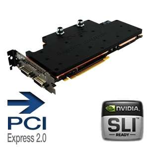 EVGA GeForce GTX 295 CO OP Hydro Copper Video Card   1792MB DDR3, PCI 