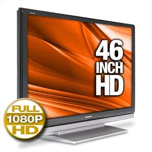 Sharp LCC4655U 46 Aquos LCD HDTV   1080p, 1920x1080, 6ms, 169, 4x 