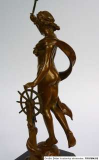 Bronzefigur Göttin sign. Eisenberger / Gladenbeck Berlin um1900 