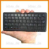 Mini USB Tastatur Keyboard 56 Tasten Keys schwarz  