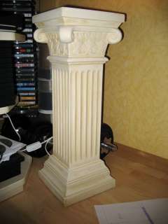Griechische Säule Säulen 56cm mit Beleuchtung Stuck S13  