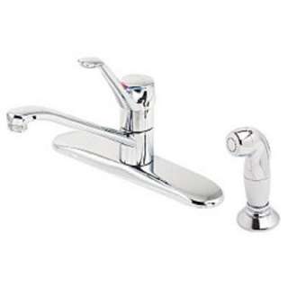 MOEN Kitchen Faucet With Spray in Chrome 67430  