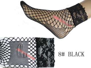 Fashion Sexy Lace fishnet ankle sock hos087  