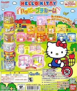  you for bidding a set of SIX hello kitty Figure stacking house tower