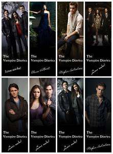 Vampire Diaries   8 Lesezeichen #2   Damon Stefan ★  