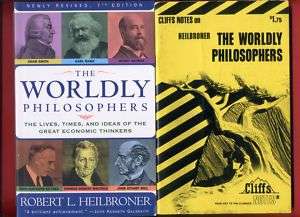 Worldly Philosophers by Heilbroner & Cliff Notes 9780684862149  