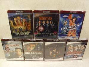 NEW FACTORY SEALED LOT OF 7 HD DVD ACTION / DRAMA  