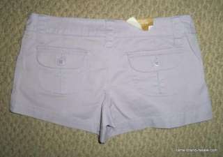   MOSSIMO LIGHT PURPLE LILAC SHORT SHORTS FIT 6 JUNIORS SIZE 5 SMALL S