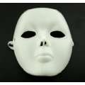 neutrale Maske Gesichtsmaske weiß Fasching Karneval Verkleidung