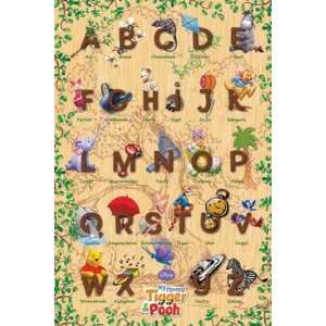 Empire 77882 Disney Winnie the Pooh   Alphabet Lernposter, Poster ca 