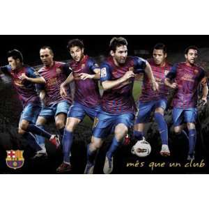 Fußball   Poster   Barcelona   Players 11/12 + Ü Poster  