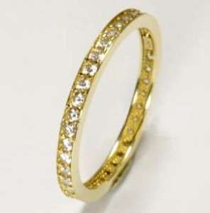 ECHT GOLD *** Zirkonia Ring Goldring Memory  Ring  