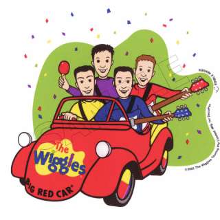 The Wiggles Red Car Edible Cake Topper Decor Image  