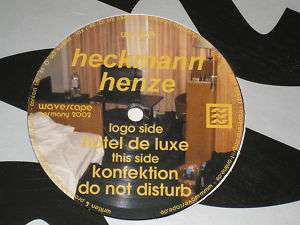 HECKMANN & HENZE/HOTEL DE LUXE+DONOT/ WAVESCAPE WS 1223  